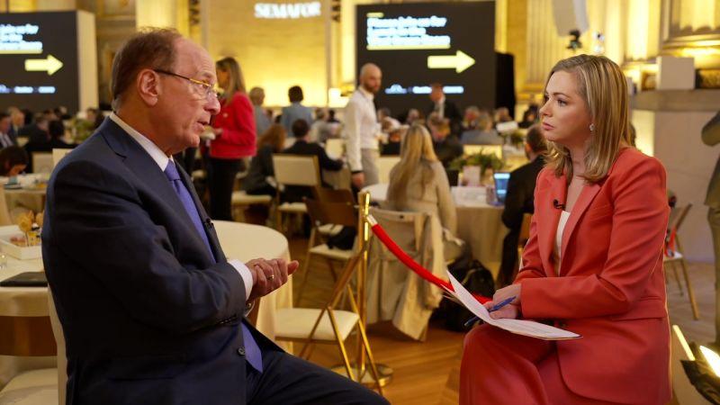 CEO da BlackRock vê queda do mercado como oportunidade de compra.