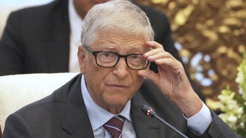 “Bill Gates revela plano de doar fortuna e encerrar fundação.”