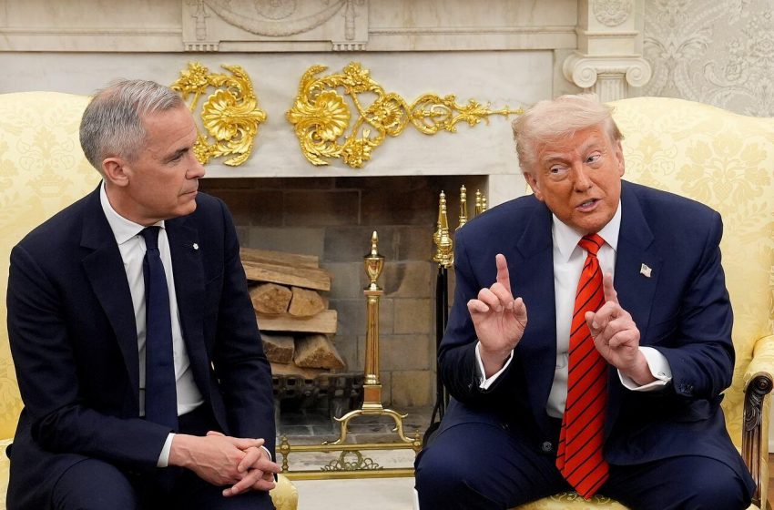 Carney se encontra com Trump na segunda para discutir tarifas do G7.