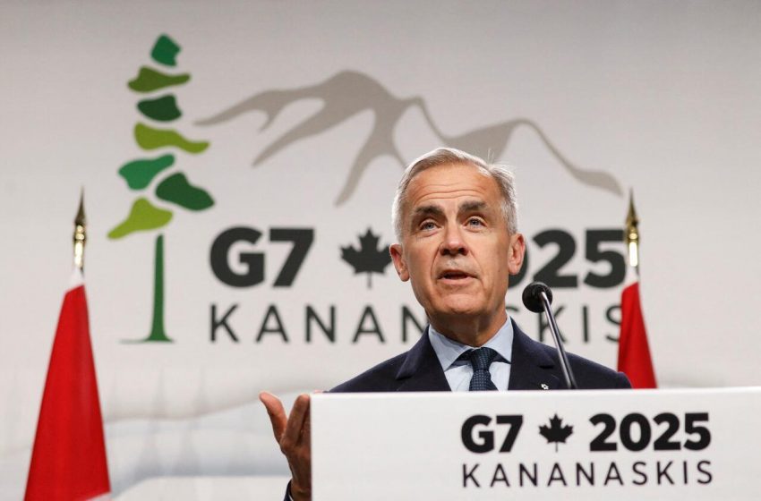 Cúpula do G7 em Kananaskis: unidade testada em meio a tensões.