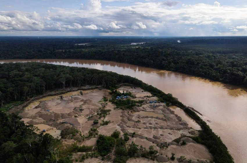 Mercúrio prejudica 80% dos moradores da Amazônia peruana.