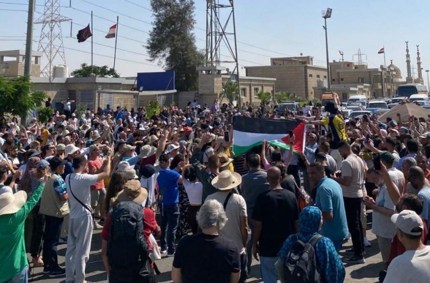  Protestos no Canadá se preparam para marcha global à fronteira de Gaza.