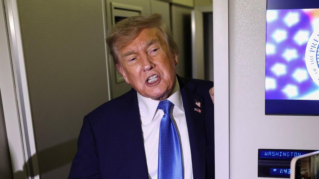 Trump intensifica ameaças contra o Irã em nova escalada.