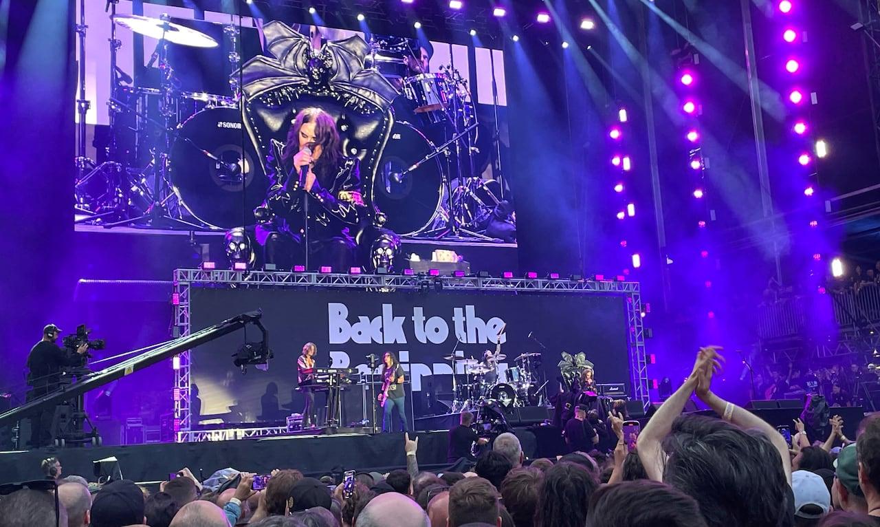 Última apresentação de Ozzy Osbourne antes de sua morte.