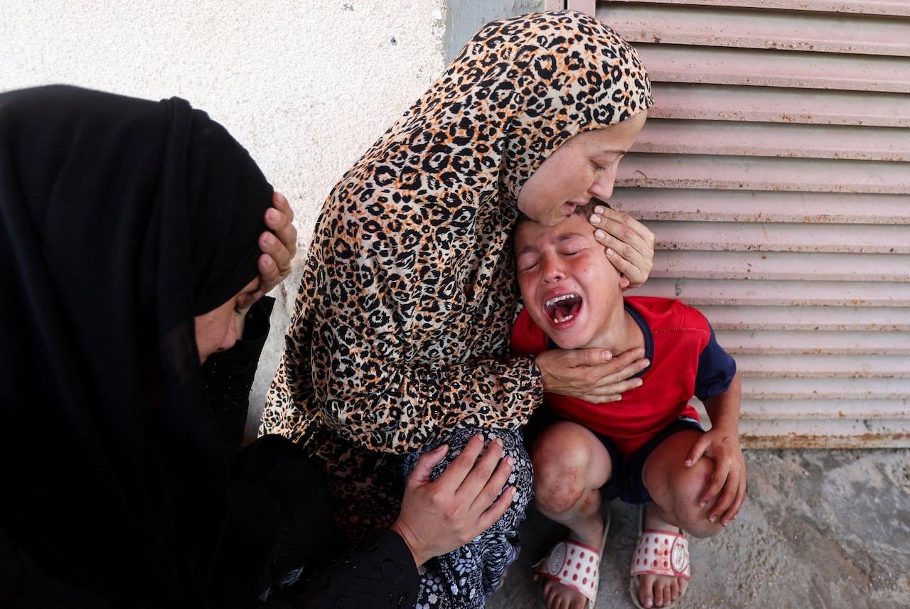 Ataque israelense trágico deixa 7 crianças mortas em Gaza.