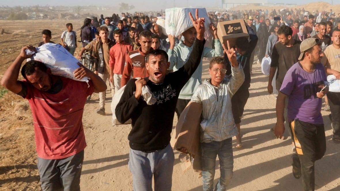 "Canadá e aliados pedem interrupção na entrega de ajuda a Gaza"