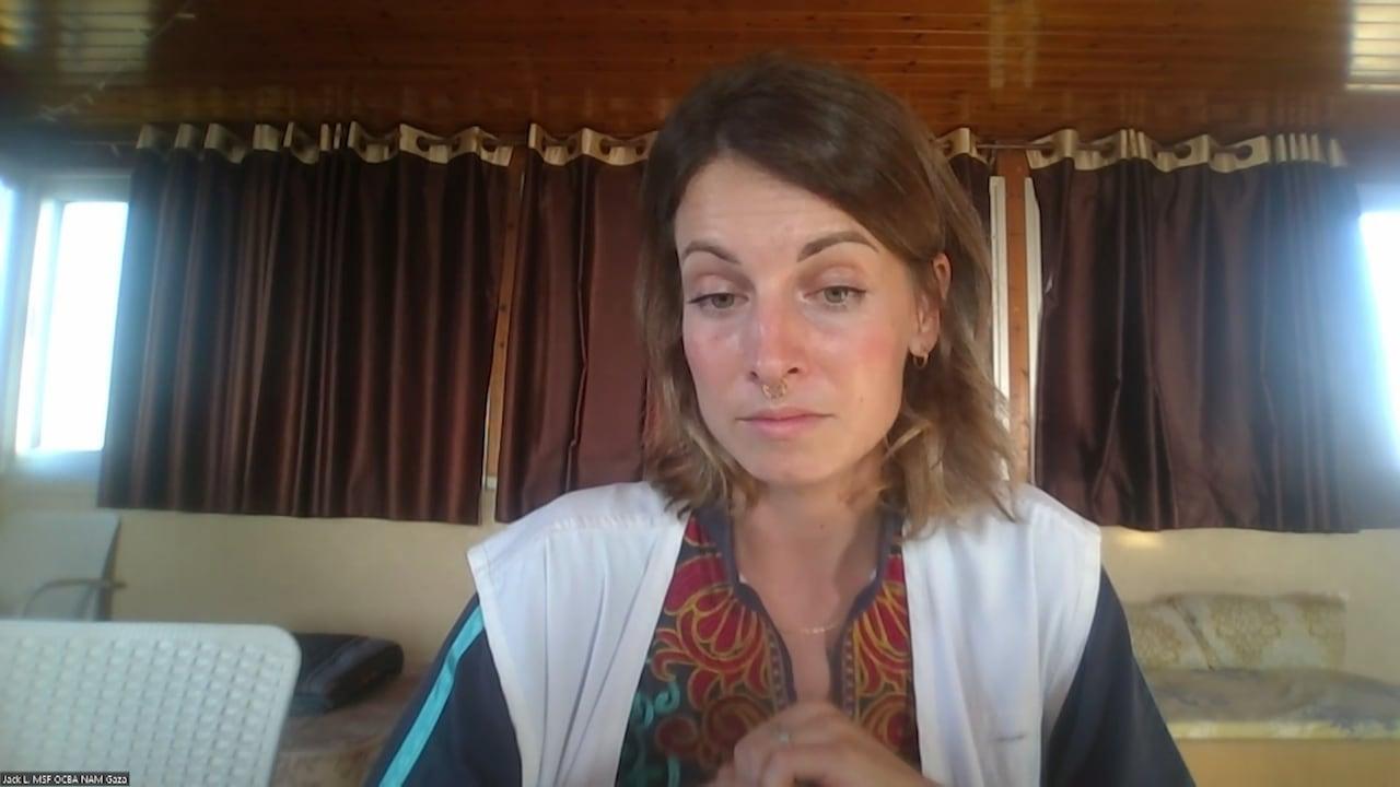 Desespero de trabalhador canadense com a crise de fome em Gaza.