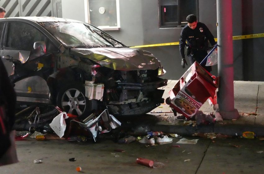 Motorista com passado criminal é baleado em ataque com carro.