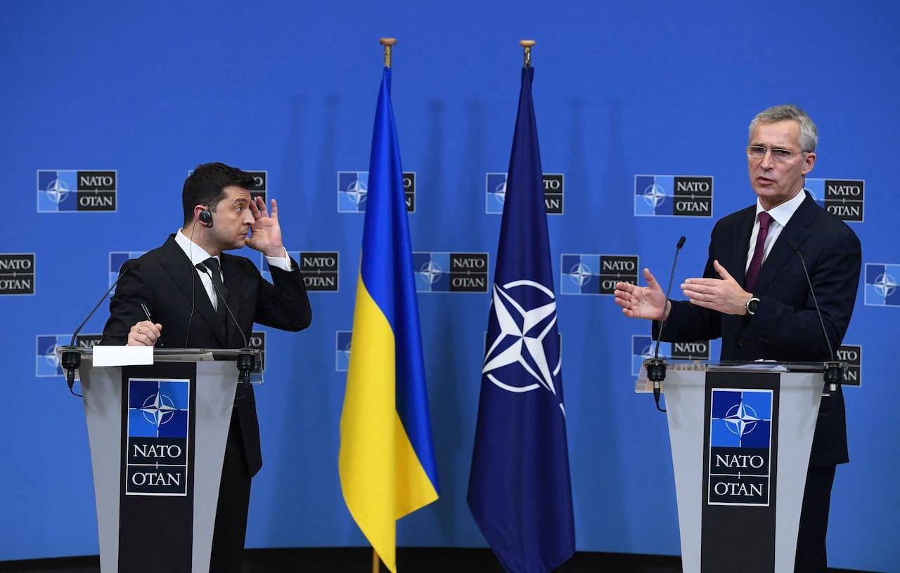 O apoio flutuante da OTAN à Ucrânia enfrenta novo esfriamento.