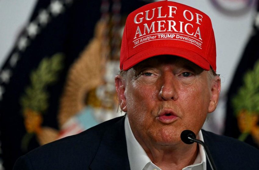 “O grande plano de infraestrutura de Trump prestes a ser aprovado.”