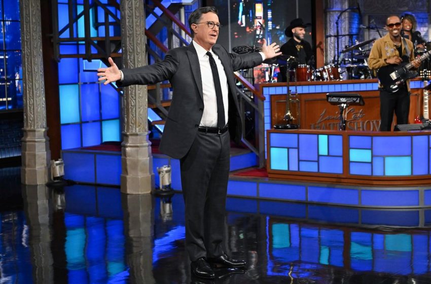 Stephen Colbert e apresentadores reagem ao cancelamento de programas.