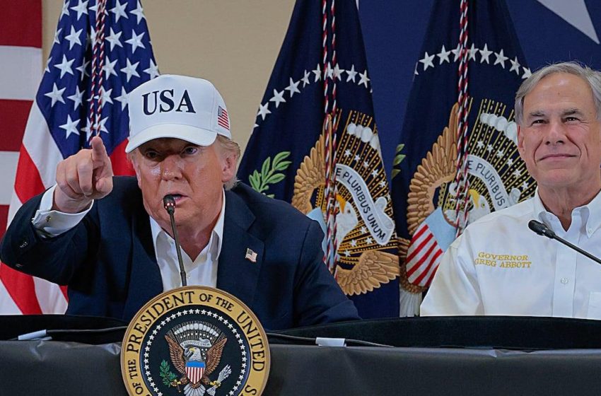  Trump e oficiais enfrentam críticas pela resposta às enchentes no Texas.