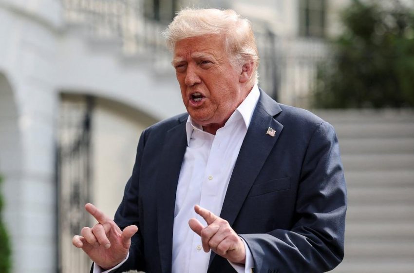  Trump mantém posição firme sobre novas ameaças de tarifas.