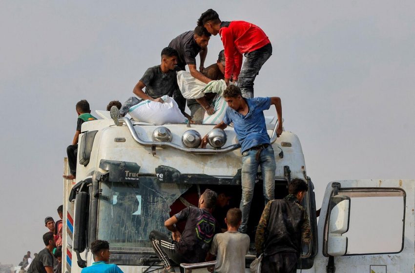  24 nações pedem medidas imediatas contra a fome em Gaza.