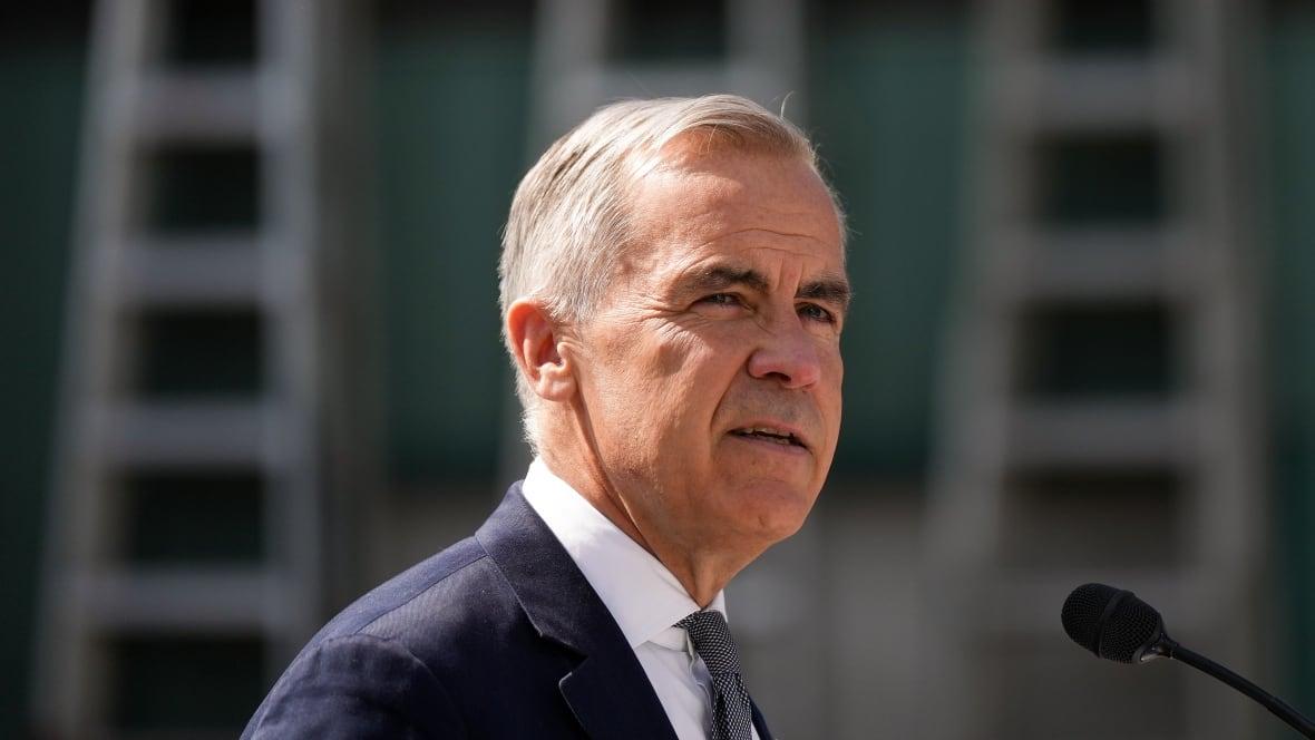 Carney critica o polêmico plano de dominação em Gaza.