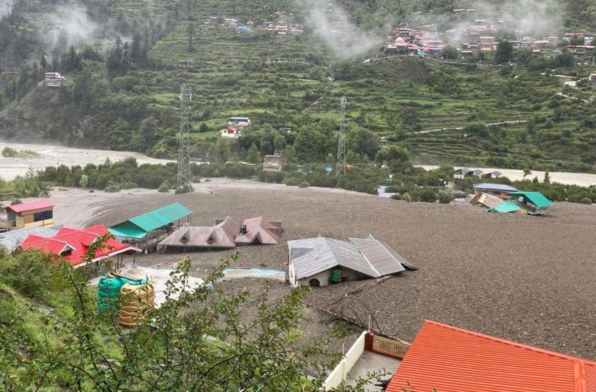 Flash floods in northern India cause deaths and rescues.