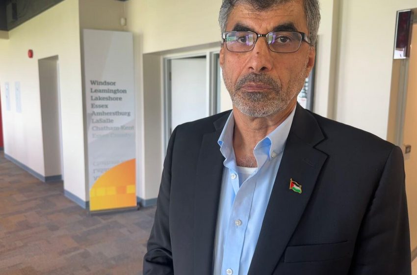 Palestino-Canadenses pedem ação contra violência e fome em Gaza.