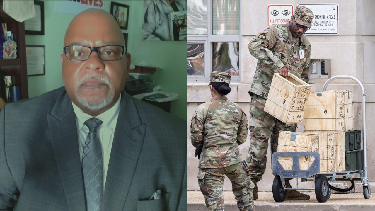 Patrulhas da Guarda Nacional geram medo entre moradores de D.C.