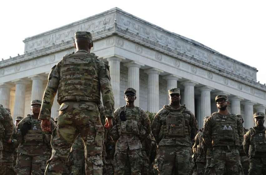  Tropas Adicionais Enviadas a Washington Durante Repressão de Trump