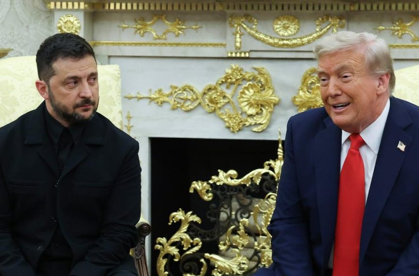 Trump defende diálogo vital entre Zelenskyy e Putin.