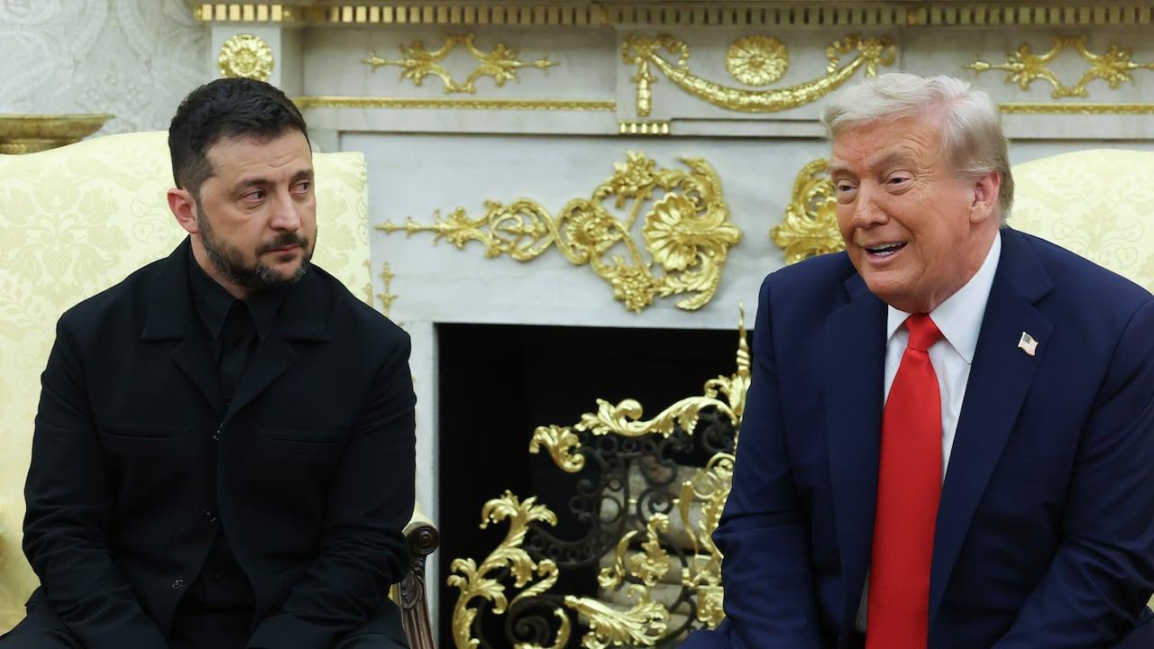 Trump defende diálogo vital entre Zelenskyy e Putin.