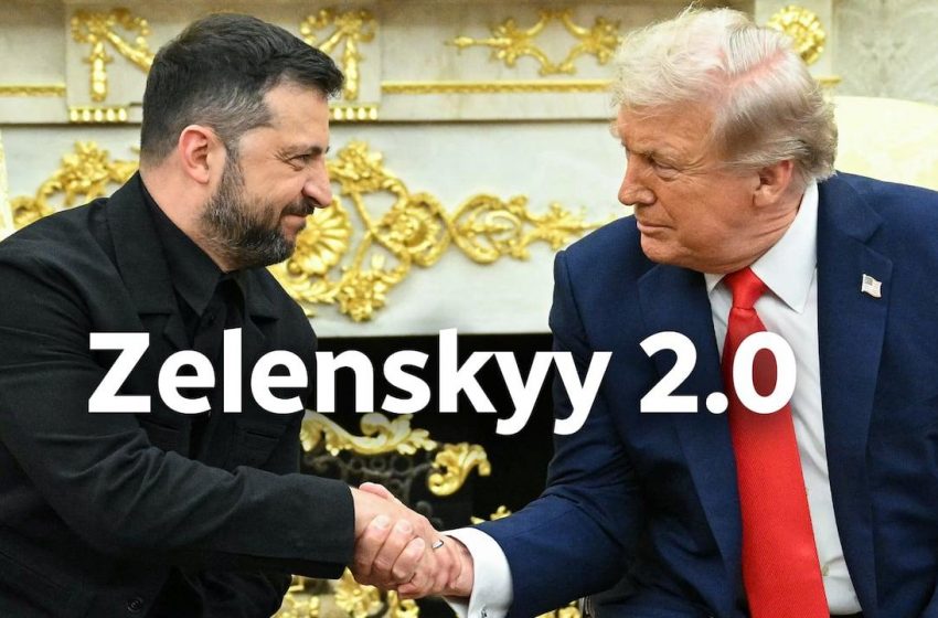  Zelenskyy evita crise em reunião crucial com Trump no Oval.