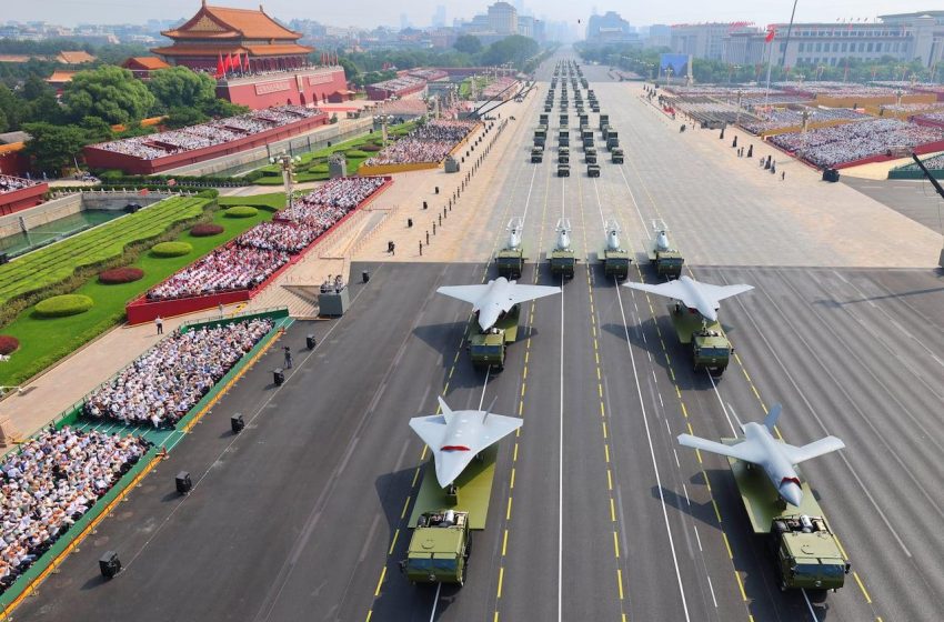 China exibe avanços impressionantes em tecnologia militar.