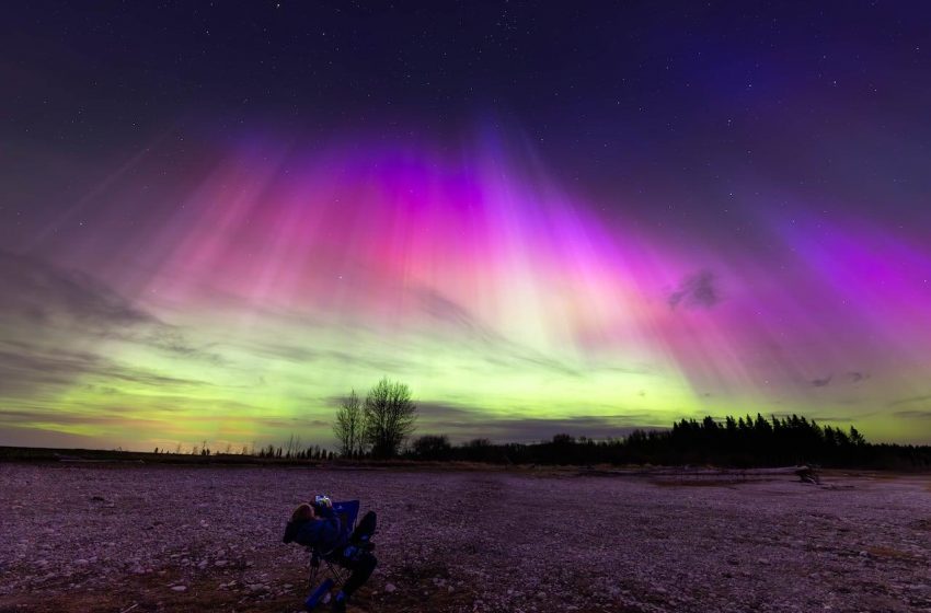 Mais avistamentos de auroras boreais esperados hoje à noite.