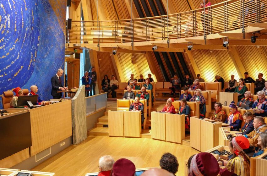 Partido dos direitos indígenas ganha força na eleição sami da Noruega.